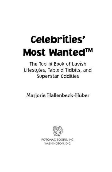 Celebrities' Most Wanted - Marjorie Hallenbeck-Huber