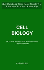 Cell Biology MCQ (PDF) Questions and Answers Cellular Biology MCQs e-Book Download