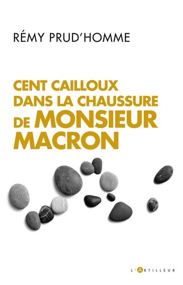 Cent cailloux dans la chaussure de M. Macron - Rémy Prud
