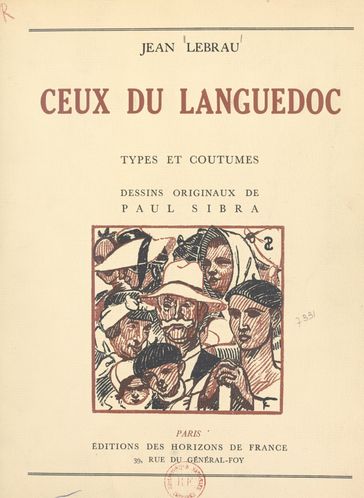 Ceux du Languedoc - Jean Lebrau