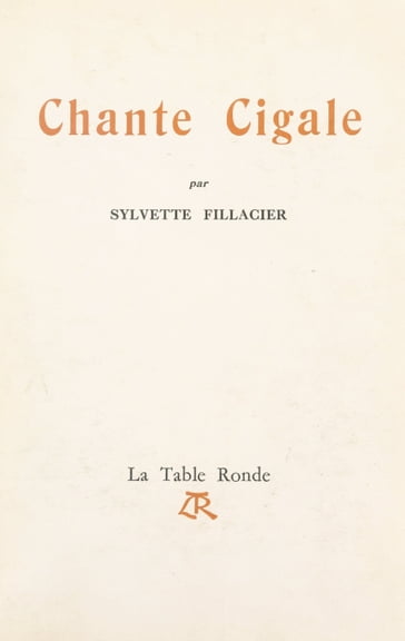 Chante cigale - Sylvette Fillacier