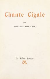 Chante cigale