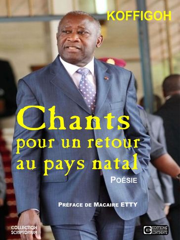 Chants pour un retour au pays natal - Koffigoh