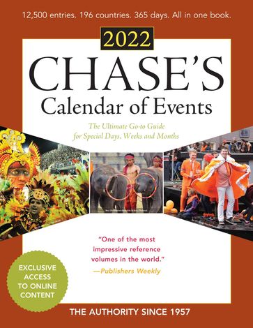 Chase's Calendar of Events 2022 - Editors of Chase
