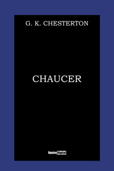 Chaucer - G.K. Chesterton