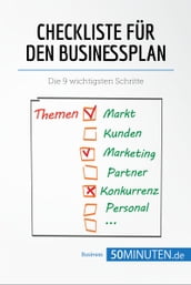 Checkliste für den Businessplan