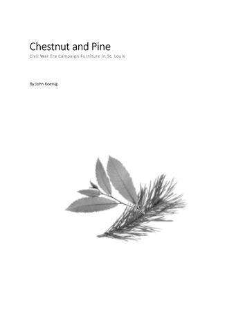 Chestnut and Pine - John Koenig
