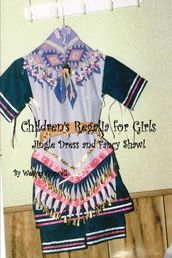 Children s Regalia for Girls Jingle Dress and Fancy Shawl