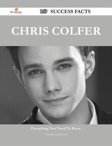 Chris Colfer 169 Success Facts - Everything you need to know about Chris Colfer - Christine Christensen