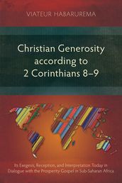 Christian Generosity according to 2 Corinthians 89