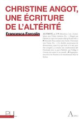 Christine Angot, une écriture de l