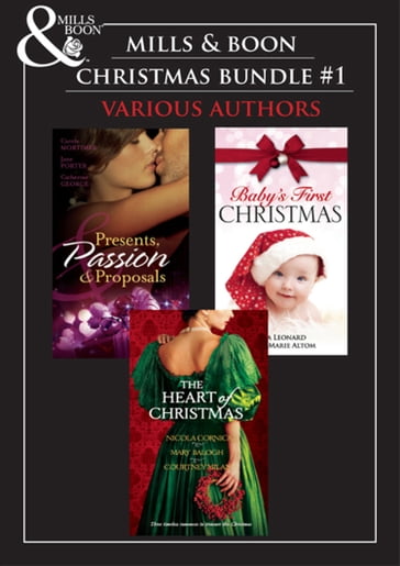 Christmas Trio A: The Billionaire's Christmas Gift / One Christmas Night in Venice / Snowbound with the Millionaire / The Christmas Twins / Santa Baby / A Handful Of Gold / The Season for Suitors / This Wicked Gift - Carole Mortimer - Jane Porter - Catherine George - Tina Leonard - Laura Marie Altom - Mary Balogh - Nicola Cornick - Courtney Milan