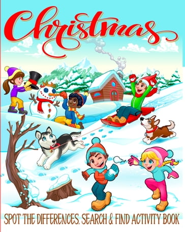 Christmas_ Spot The Differences_ Search & Find Activity Book - Little House Press