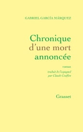 Chronique d une mort annoncée