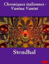 Chroniques italiennes - Vanina Vanini
