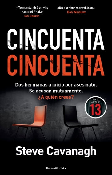 Cincuenta Cincuenta (Serie Eddie Flynn 2) (Serie Eddie Flynn 2) - Steve Cavanagh