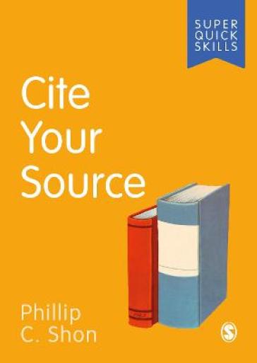 Cite Your Source - Phillip C. Shon
