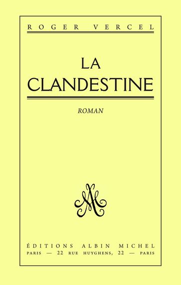 Clandestine - Roger Vercel
