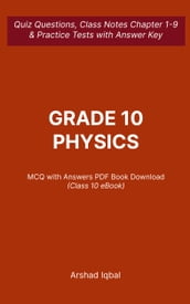 Class 10 Physics MCQ (PDF) Questions and Answers 10th Grade Physics MCQs e-Book Download
