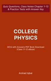 Class 11-12 Physics MCQ PDF Book College Physics MCQ Questions and Answers PDF