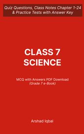 Class 7 Science MCQ PDF Book 7th Grade Science MCQ Questions and Answers PDF