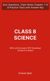 Class 8 Science MCQ PDF Book   8th Grade Science MCQ Questions and Answers PDF