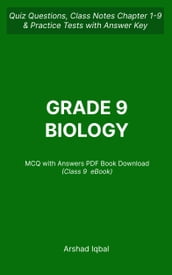 Class 9 Biology MCQ (PDF) Questions and Answers 9th Grade Biology MCQs e-Book Download