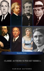Classic Authors Super Set Series 1: (Shandon Press): Mark Twain, Edgar Allan Poe, , H.P Lovecraft,Robert E. Howard...