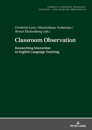 Classroom Observation - Gabriele Blell - Friedrich Lenz - Maximiliane Frobenius - Revert Klattenberg
