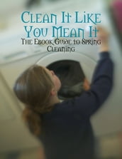 Clean It Like You Mean It - The Ebook Guide to Spring Cleaning