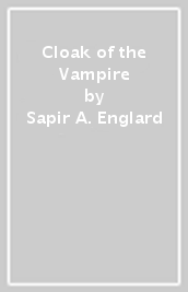 Cloak of the Vampire