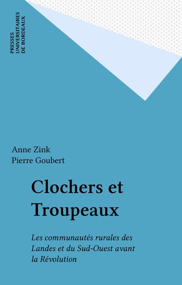 Clochers et Troupeaux - Anne Zink - Pierre Goubert