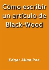 Cómo escribir un artículo de Black-Wood