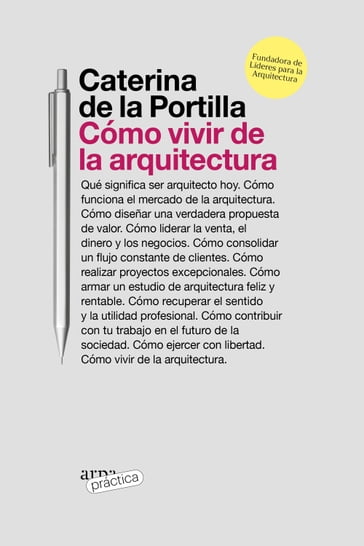 Cómo vivir de la arquitectura - Caterina de la Portilla