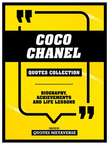 Coco Chanel - Quotes Collection - Quotes Metaverse