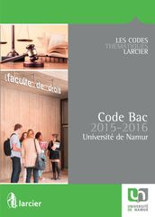 Code Bac pour l Université de Namur  2015 - 2016