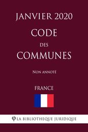 Code des communes (France) (Janvier 2020) Non annoté