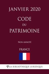Code du patrimoine (France) (Janvier 2020) Non annoté