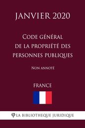 Code général de la propriété des personnes publiques (France) (Janvier 2020) Non annoté