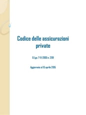 Codice delle assicurazioni private