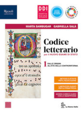 Codice letterario per il nuovo esame di Stato. Con Laboratorio di metodo per il terzo e quarto anno, INVALSI e Fascicolo pandemia. Per le Scuole superiori. Con e-book. Con espansione online. Vol. 1