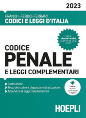 Codice penale e leggi complementari 2023