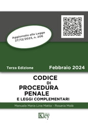 Codice di procedura penale e leggi complementari 2024