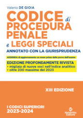 Codice di procedura penale e leggi speciali. Annotato con la giurisprudenza. Nuova ediz.