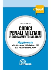 Codici penali militari e ordinamento militare