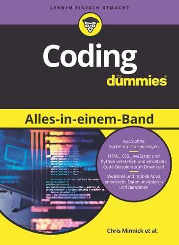 Coding Alles-in-einem-Band für Dummies - Chris Minnick - Nikhil Abraham - Barry Burd - Eva Holland - Luca Massaron - John Paul Mueller