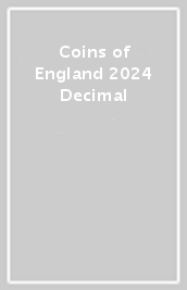 Coins of England 2024 Decimal