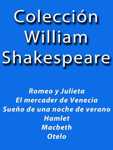 Colección William Shakespeare - William Shakespeare