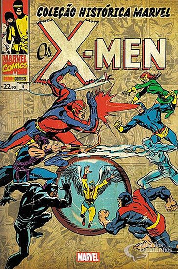 Coleção Histórica Marvel: X-Men vol. 04 - Stan Lee - Jack Kirby - Thomas Roy