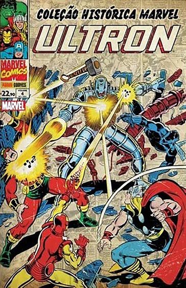 Coleção Histórica Marvel: Os Vingadores vol. 04 - Steve Englehart - Gerry Conway - Jim Shooter